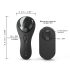 Dorcel Diskrēts Vibs - uzlādējams klitora vibrators (melns)