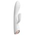 Dorcel Flexi Rabbit - pievelkšanas vibrators ar sildīšanu (balts)
