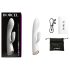 Dorcel Flexi Rabbit - pievelkšanas vibrators ar sildīšanu (balts)