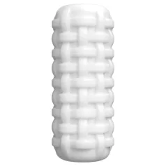   Dorcel Cup Tight - masturbators vīriešiem ar pērļotu kanālu (balts)