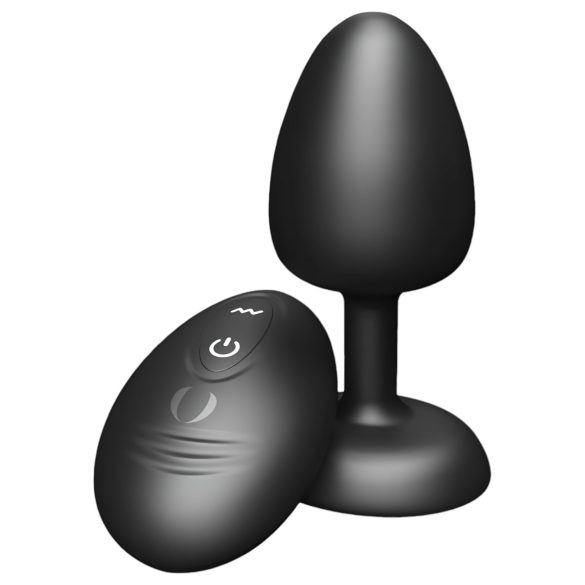 Dorcel - M izmēra tālvadības anālais vibrators (melns)