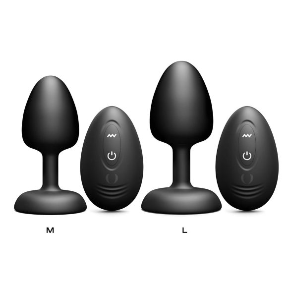 Dorcel - bumbiņu tālvadības anālais vibrators M - (melns)