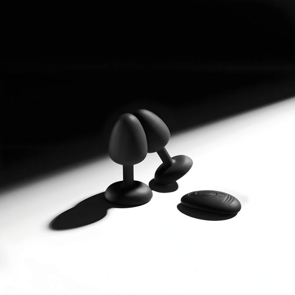 Dorcel - bumbiņu tālvadības anālais vibrators M - (melns)