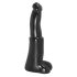 AnimHole Vērsis - vērša dzimumlocekļa dildo - 25cm (melns)