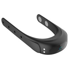   Funny Me - akumulatora vibrējošs regulējams erekcijas gredzens melns