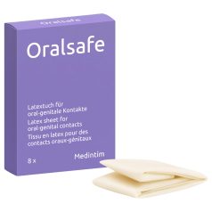 Oralsafe - mutvārti drošības plēve 8 gab
