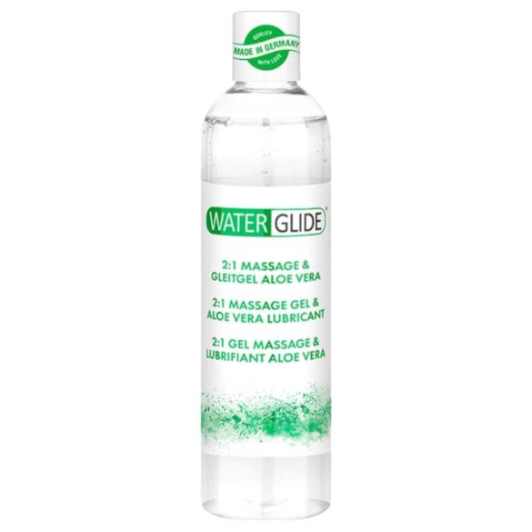 Waterglide 2in1 – alveja lubrikants un masāžas gēls (300 ml)