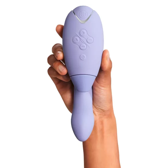 Womanizer Duo 2 - sieviešu G-punkta vibrators ar klitora stimulāciju violets