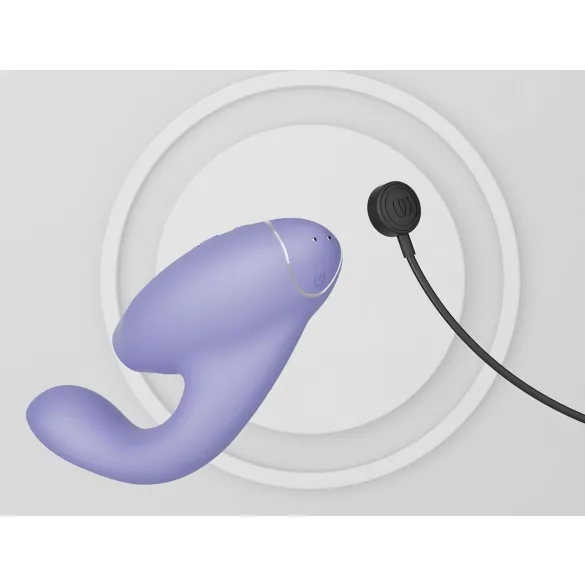 Womanizer Duo 2 - sieviešu G-punkta vibrators ar klitora stimulāciju violets