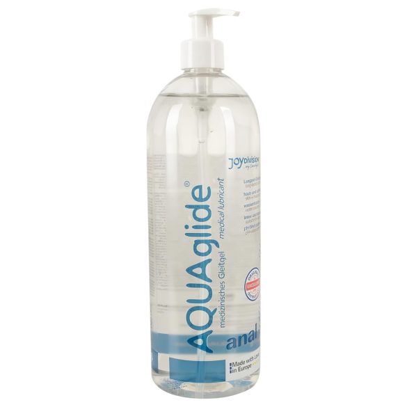 AQUAglide – uz ūdens bāzes anālais lubrikants (1000 ml)
