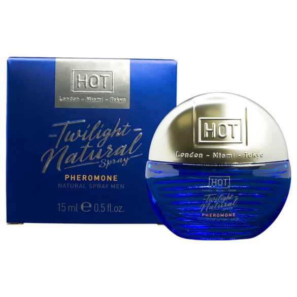HOT Twilight Natural - Vīriešu feromonu parfimērija (15ml) - Bez aromāta