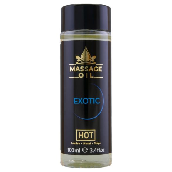 HOT ādas kopšanas masāžas eļļa - eksotiska (100ml)