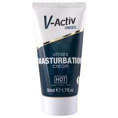   Hot V-Active - stimulējošs uniseks masturbācijas krēms (50 ml)