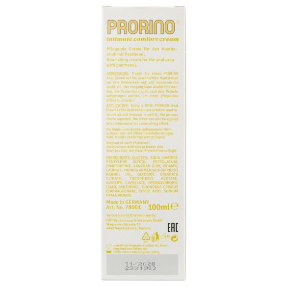HOT Prorino - anālā kopšanas krēms 100ml