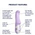 Satisfyer Charming Smile - ūdensizturīgs uzlādējams G-punkta vibrators (violets)