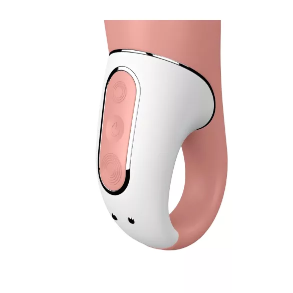 Satisfyer Master - ūdensizturīgs uzlādējams vibrators naturālās krāsas