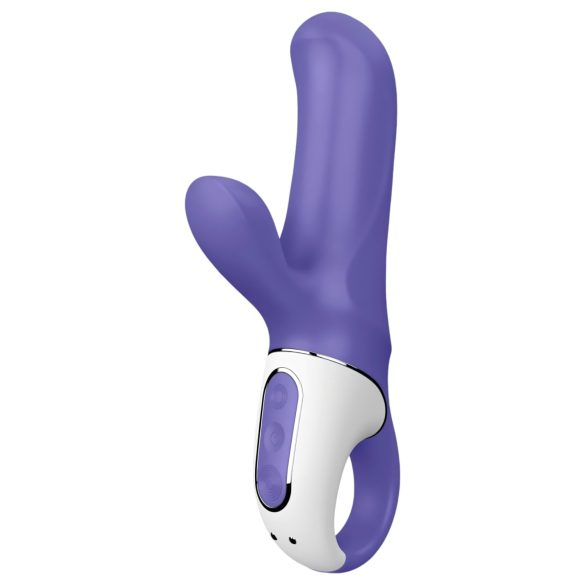 Satisfyer Magic Bunny - ūdensizturīgs vibrators ar klitora stimulāciju (zils)