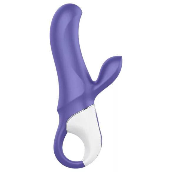 Satisfyer Magic Bunny - ūdensizturīgs vibrators ar klitora rociņu (violets)
