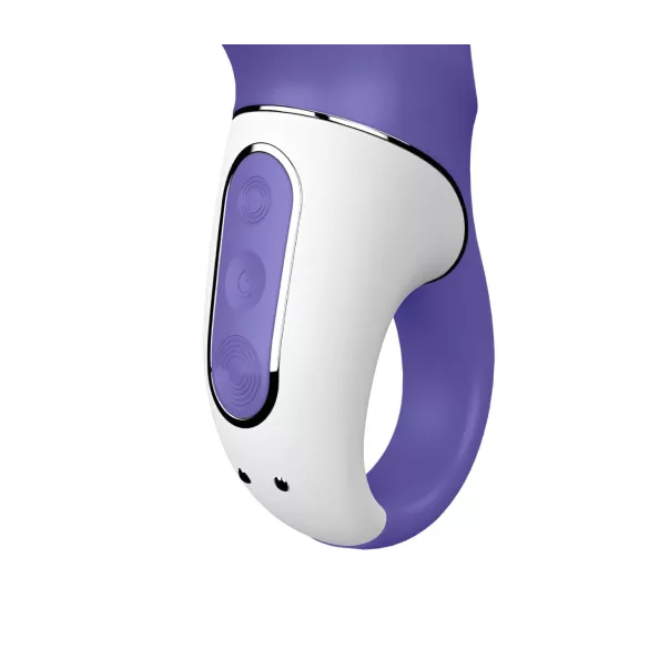 Satisfyer Magic Bunny - ūdensizturīgs vibrators ar klitora rociņu (violets)