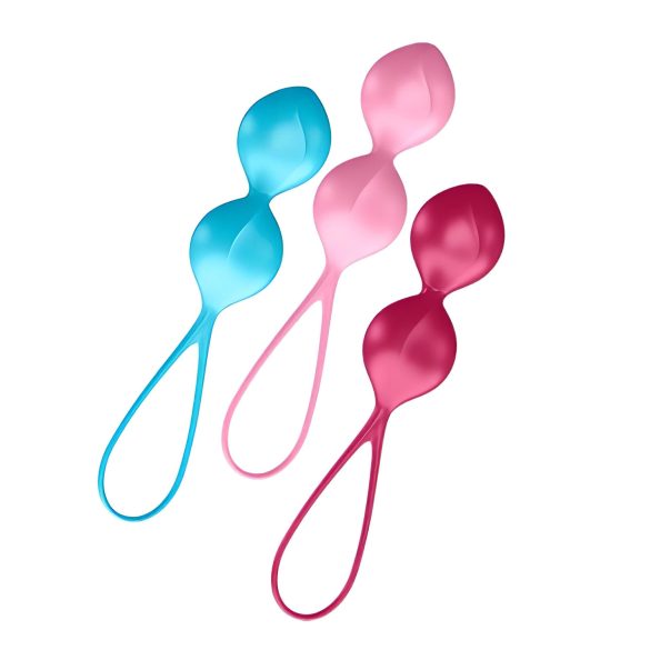 Satisfyer V Balls - Geiša bumbiņu komplekts (3 daļas)