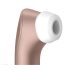 Satisfyer Pro 2+ - akumulatora klitora stimulators (brūns)