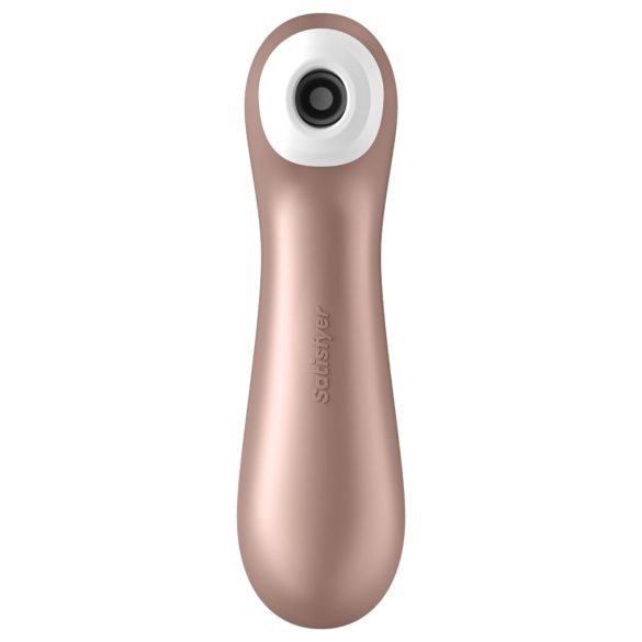 Satisfyer Pro 2+ - akumulatora klitora stimulators (brūns)