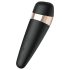 Satisfyer Pro 3+ - ūdensizturīgs, uzlādējams klitora stimulators (melns)