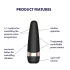Satisfyer Pro 3+ - klitora stimulators ar vibrāciju, ūdensizturīgs, uzlādējams,