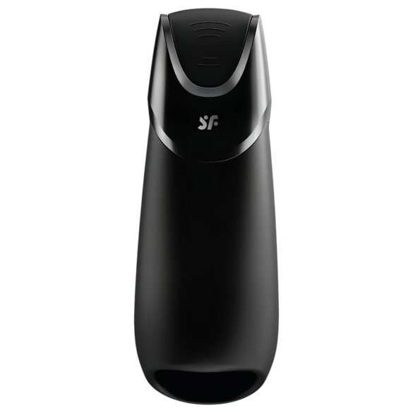 Satisfyer Men - vīriešu masturbators ar smart funkciju, melns