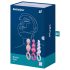 Satisfyer Booty Call - anālais spraudnis komplekts - krāsains (3 daļas)