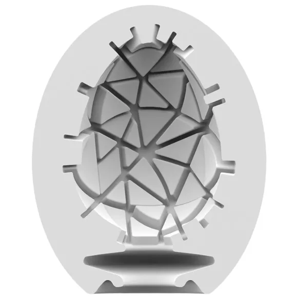 Satisfyer Egg Crunchy - vīriešu masturbators olu forma