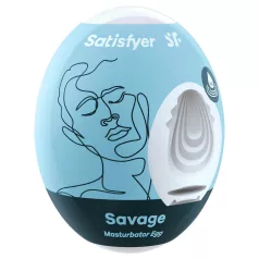   Satisfyer Egg Savage - olas vibrējošs masturbators vīriešiem 1 gab