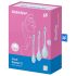 Satisfyer Yoni Power 2 - geišu bumbiņu komplekts - zils (3 daļas)