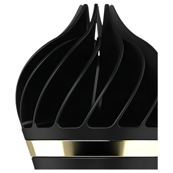 Satisfyer Sweet Treat - uzlādējams rotējošs klitora vibrators melns