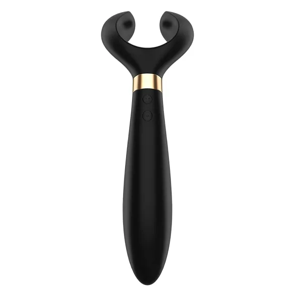 Satisfyer Endless Fun - pāru vibrators, ūdensizturīgs, uzlādējams, melns