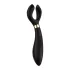 Satisfyer Endless Fun - uzlādējams, ūdensizturīgs pāru vibrators (melns)