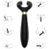 Satisfyer Endless Fun - uzlādējams, ūdensizturīgs pāru vibrators (melns)