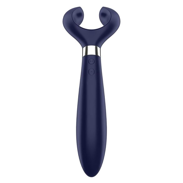Satisfyer Endless Fun - akumulators, ūdensizturīgs pāru vibrators (zils)