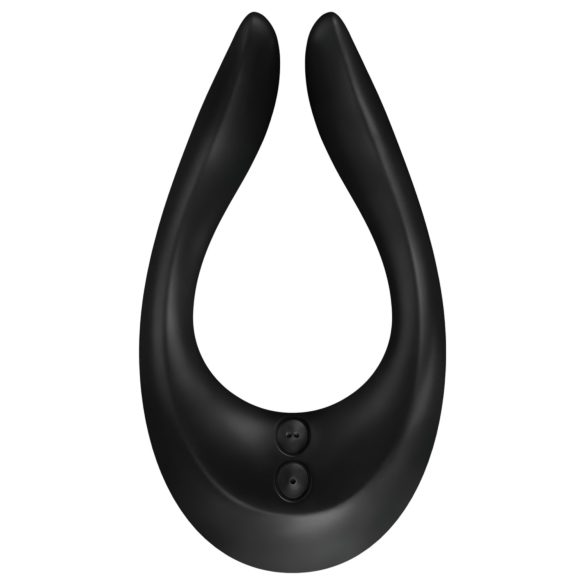 Satisfyer Endless Joy - uzlādējams, ūdensizturīgs pāru vibrators (melns)