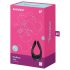 Satisfyer Endless Joy - uzlādējams, ūdensizturīgs pāru vibrators (melns)