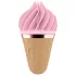 Satisfyer Sweet Treat - uzlādējams rotējošs klitora vibrators rozā-brūns