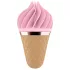 Satisfyer Sweet Treat - uzlādējams rotējošs klitora vibrators rozā-brūns