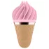 Satisfyer Sweet Treat - uzlādējams rotējošs klitora vibrators rozā-brūns