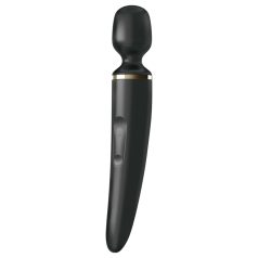  Satisfyer Wand-er Woman - masāžas vibrators ūdensizturīgs melns