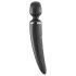 Satisfyer Wand-er Woman - ūdensnecaurlaidīgs masāžas vibrators (melns)