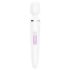 Satisfyer Wand-er Woman - ūdensizturīgs masāžas vibrators (balts)