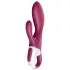 Satisfyer Heated Affair - vibrators ar klitorālo rokturi, sildošs, sarkans