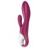 Satisfyer Heated Affair - sildošs, klitorisu stimulējošs vibrators (sarkans)