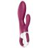 Satisfyer Heated Affair - sildošs, klitorisu stimulējošs vibrators (sarkans)
