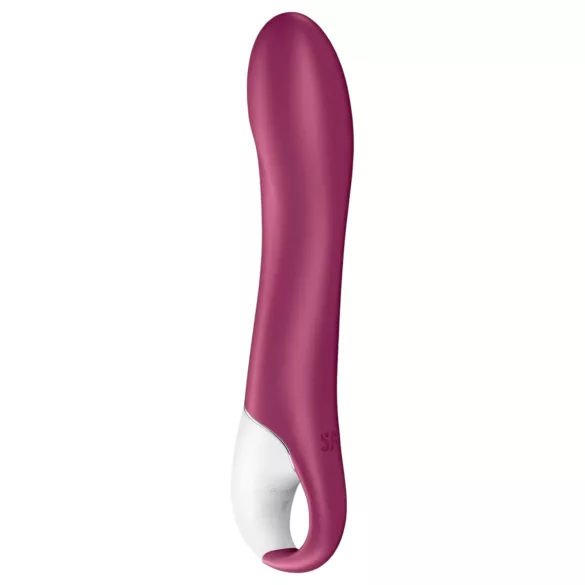 Satisfyer Big Heat - G-punkta vibrators ar sildīšanu, uzlādējams, sarkans